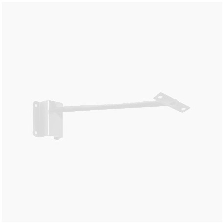Tige de fixation blanche 400 mm pour projecteur LED Aric LUXOR et WINK