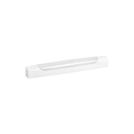 Réglette symétrique LED murale blanche MAUD pour salle d'eau - 6W - 4000K - 700lm - Non dimmable - Avec ampoule