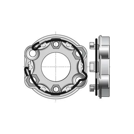 Support universel pour moteur de volet roulant LT 50 et LT60 - Couple max 85Nm