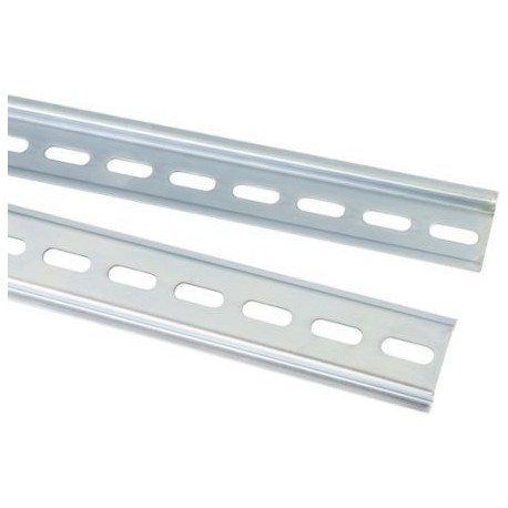 Rail DIN omega TS 35 - DIN 46277 - Acier laminé à froid galvanisé