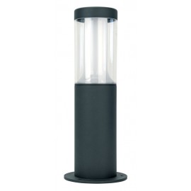 Borne extérieure Saxo LED - 8W - 3000K - 420lm - Dimmable - Avec ampoule - Graphite
