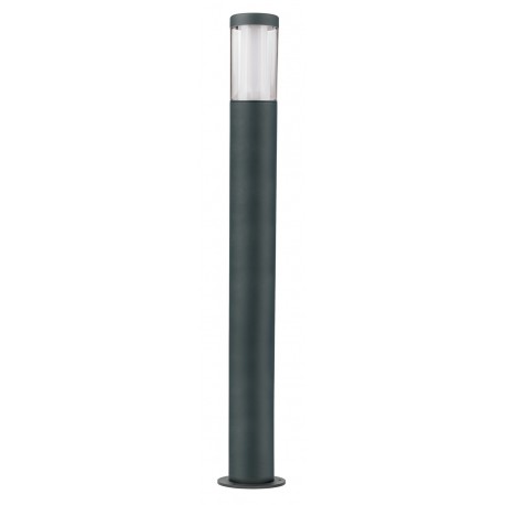 Borne extérieure Saxo Haute LED - 8W - 3000K - 420lm - Dimmable - Avec ampoule - Graphite