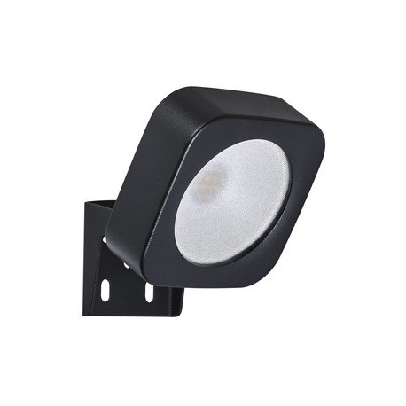 Projecteur extérieur Zodiak orientable - 20W - 3000K - 1600lm - Avec ampoule - Noir
