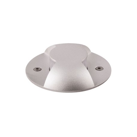 Spot encastré sol Mira B2 - 5W - Rond - Non dimmable - Avec ampoule - Aluminium anodisé