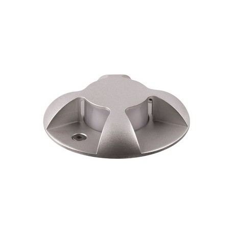 Spot encastré sol Mira B3 - 5W - Rond - Non dimmable - Avec ampoule - Aluminium anodisé