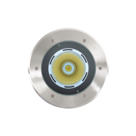 Spot encastré sol Tecnisol 200 - 20W - 4000K - 1605lm - Rond - Dimmable - Avec ampoule - Inox
