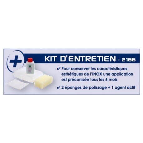 Kit d'entretien pour inox de Aric
