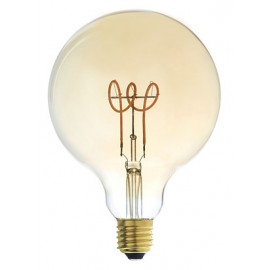 KDO Ampoule LED AMBER Globe - E27 - 3.5W - 2200K - 130lm - Dimmable