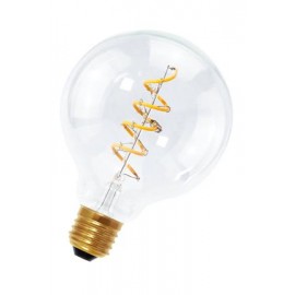 Ampoule LED à filament Spiraled William E27 - 4W - 2200K - 180lm - Clair - Dimmable