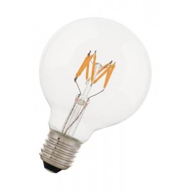 Ampoule LED à filament Wave Globe E27 - 3W - 2200K - 300lm - Clair - Dimmable