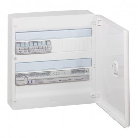Coffret multimédia Optimum auto Gigabit DRIVIA 18 - 8 RJ45 + - 18 modules