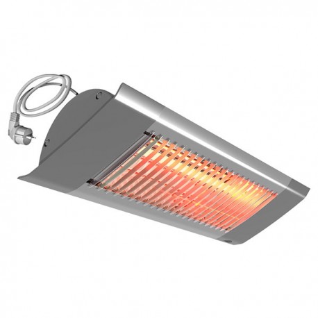 Chauffage infrarouge IHF15 230V - 1500W - 6.5A - Gris