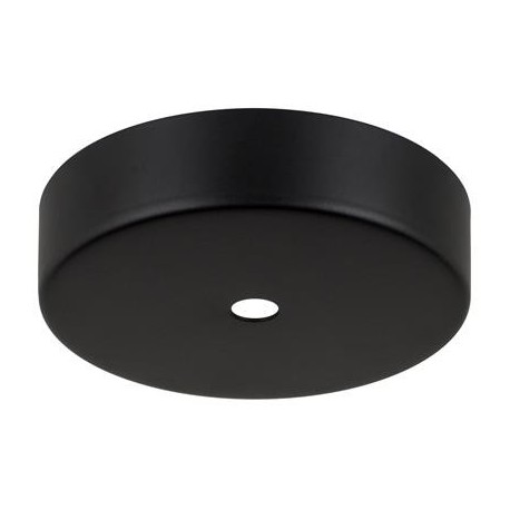 Rosace en métal - Noir