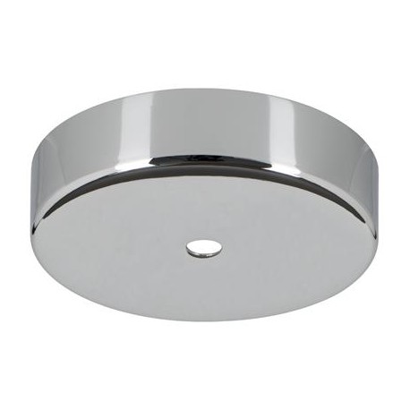 Rosace en métal - Chrome