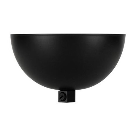 Rosace Bowl en métal - Noir