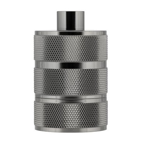 Douille Grid aluminium - E27 - Noir