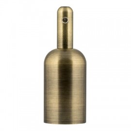 Douille Bottle aluminium - E27 - Bronze  antique