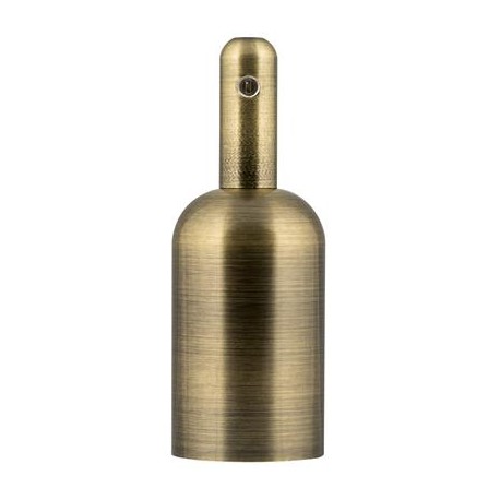 Douille Bottle aluminium - E27 - Bronze  antique