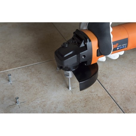 Disqueuse Sans Fil Daewoo 125mm 18V 8000 Tr/min - Meuleuse DALAG18-125-1 Avec Batterie Et Chargeur