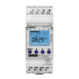 Horloge programmable digitale TR 610 top3 blister - 1 canal - Blanc