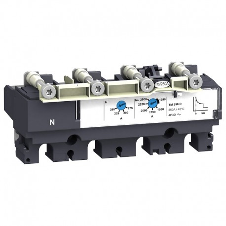 Déclencheur TM63D pour bloc de coupure compact NSX100-250 - 63A - 4P