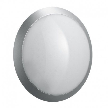 Hublot Chartres Essentiel Led intérieur - 10W - 4000K - Fonction On/Off - Rond - Gris métal - Non dimmable