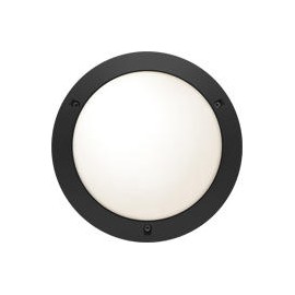 Hublot Chartres Origine intérieur avec détecteur HF - E27 - 53W - Rond - Noir - Non dimmable