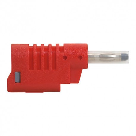 Fiche banane - Diamètre 4mm - 16A - Rouge