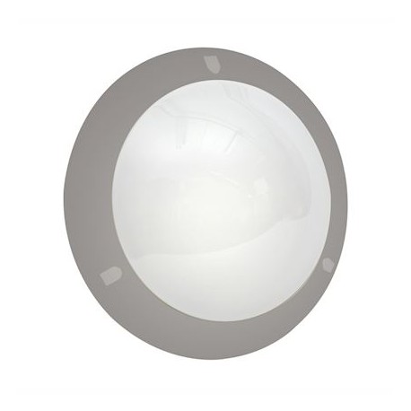 Hublot Chartres Origine Alu lampe fluo intérieur - 34W - Fonction On/Off - Rond - Gris métal - Non dimmable
