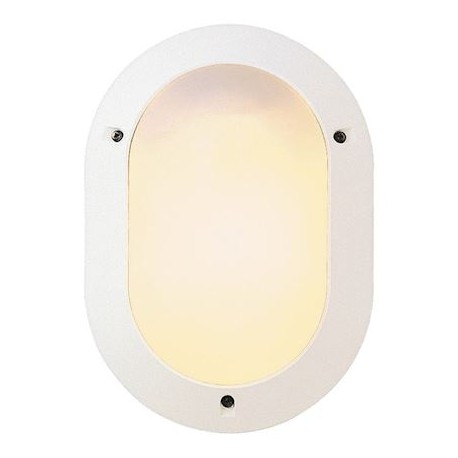 Hublot Chartres Origine intérieur - E27 - 53W - Fonction On/Off - Ovale - Blanc - Non dimmable