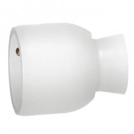 Prolongateur plastique - 2P+T - 16A - Blanc
