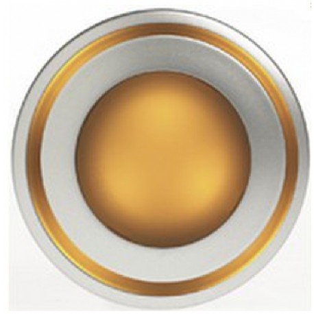 Luminaire encastré Kalank mini LED ambre pour éclairage direct - 3.4W - Fonction On/Off - Rond - Non dimmable