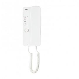 Poste audio combiné avec touches Miro 5 fils - Blanc