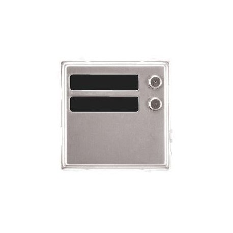 Platine de rue à boutons Sinthesi S2 - 2 touches