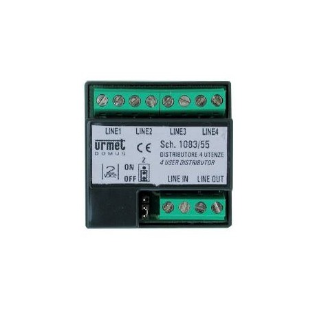 Distributeur vidéo 2Voice Urmet - 4 sorties