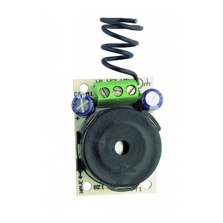 Buzzer électronique universel 12 Vcc ou ca