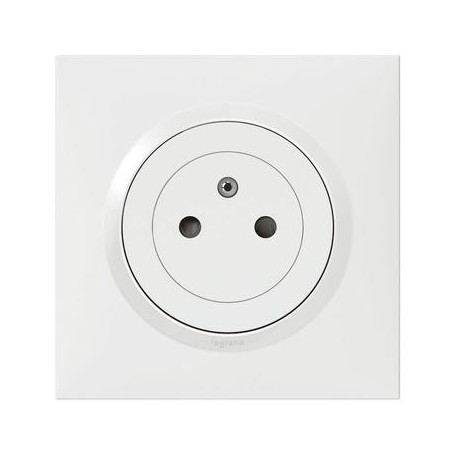 Prise de courant Dooxie One - 2P+T Surface - 16A - Blanc