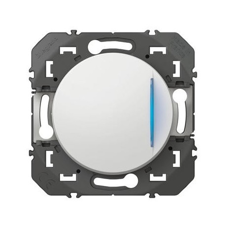 Va-et-vient lumineux Dooxie 1 poste - 10AX - 250V - Blanc