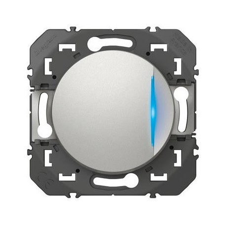 Va-et-vient témoin Dooxie 1 poste - 10AX - 250V - Alu
