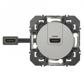 Prise HDMI Dooxie - Pré-connectorisée - Alu