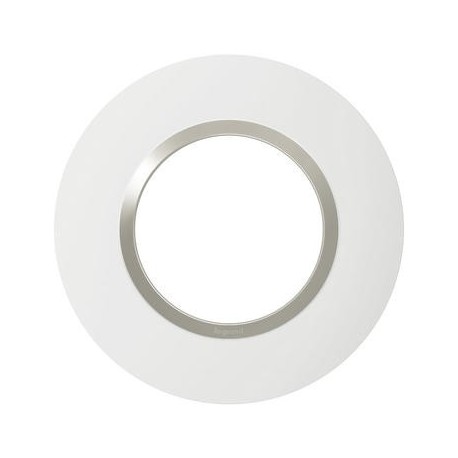 Plaque ronde Dooxie - 1 poste - plume