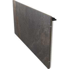 Radiateur électrique Tactilo - Horizontal - 1500W - Terre lunaire
