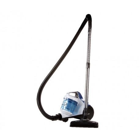 Aspirateur sans sac Cyclone - 700W - 76 dB(A) - Classe énergie A - Blanc/Bleu