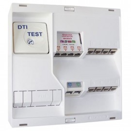 Coffret de communication NEO Grade 2TV - 8RJ45 DTI + Filtre TV 4S