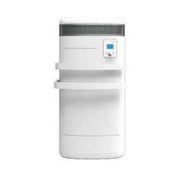 Sèche-serviettes électrique compact Aurore 2 - 1400W - Blanc