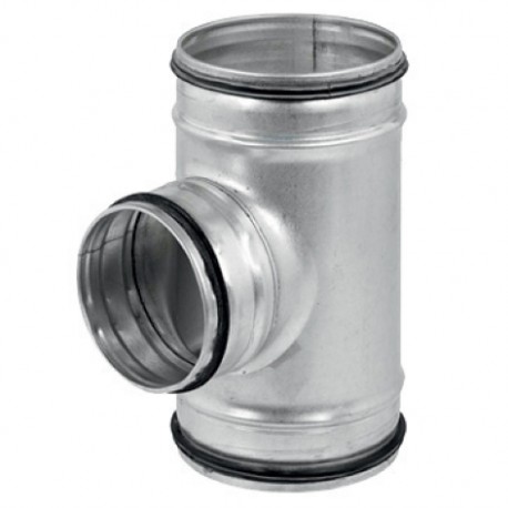 Té galva avec joints TE 400 J - 90° - ∅ 400mm
