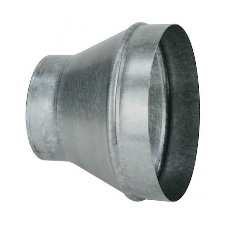 Réduction conique concentrique - RCC 315/125 - Ø 315mm à 125mm - Galva standard