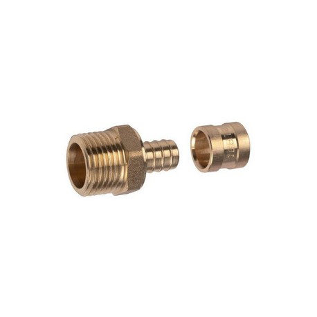 Raccord PER 1/2 à glissement - Ø20mm - Mâle
