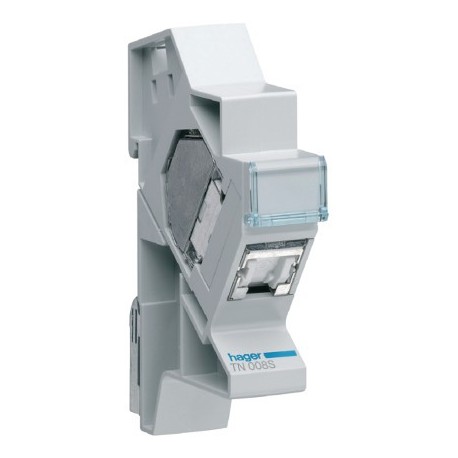 Connecteur RJ45 grade 3 TV - Avec support modulaire - 8 contacts - Catégorie 6a STP
