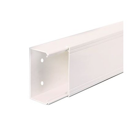 Goulotte de distribution mono-couvercle TA-E - Barre de 2m - Hauteur 80mm